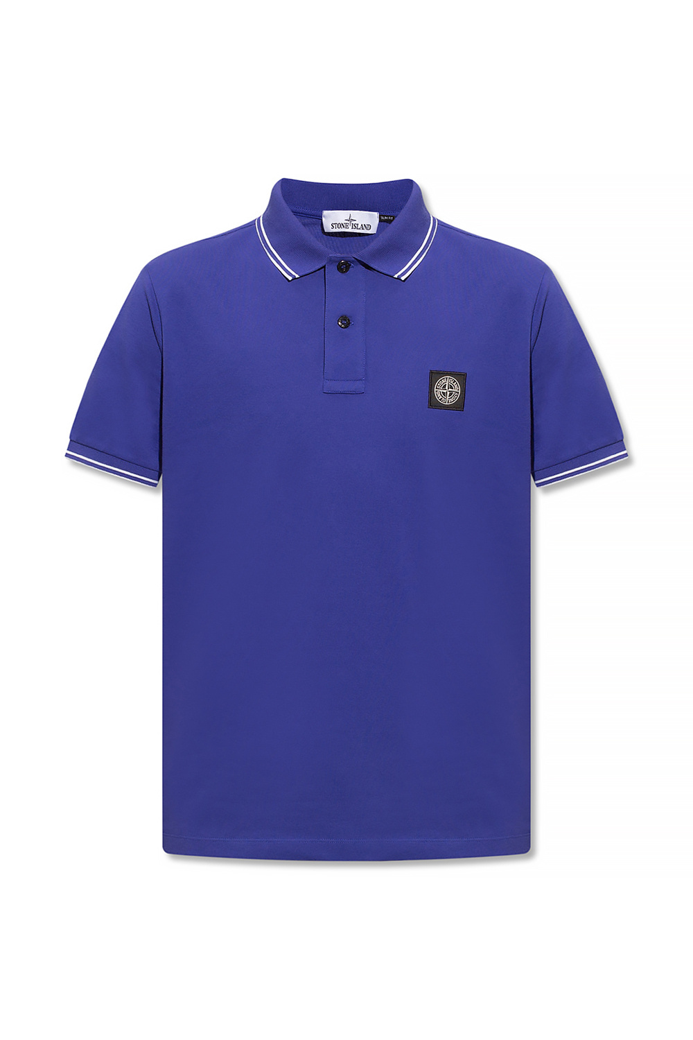 Tennis Club 3 Stripes Polo Homme Purple Polo shirt with logo